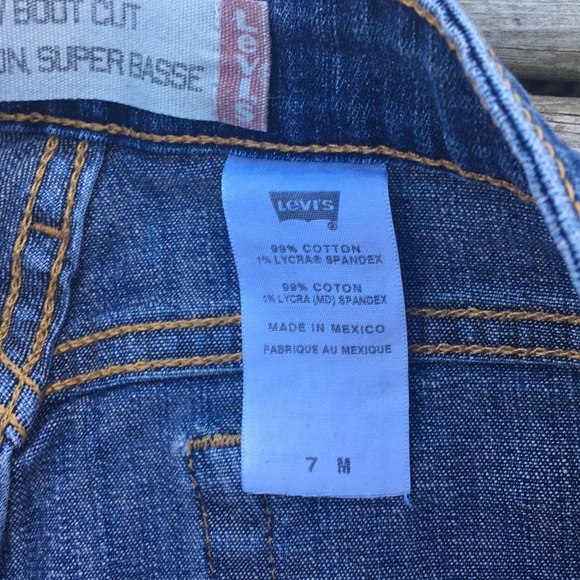 Levi’s Super Low Bootcut Jeans size 7 - Picture 6 of 12